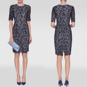 *NWT* LK Bennett Wardour Lace Overlay Dress